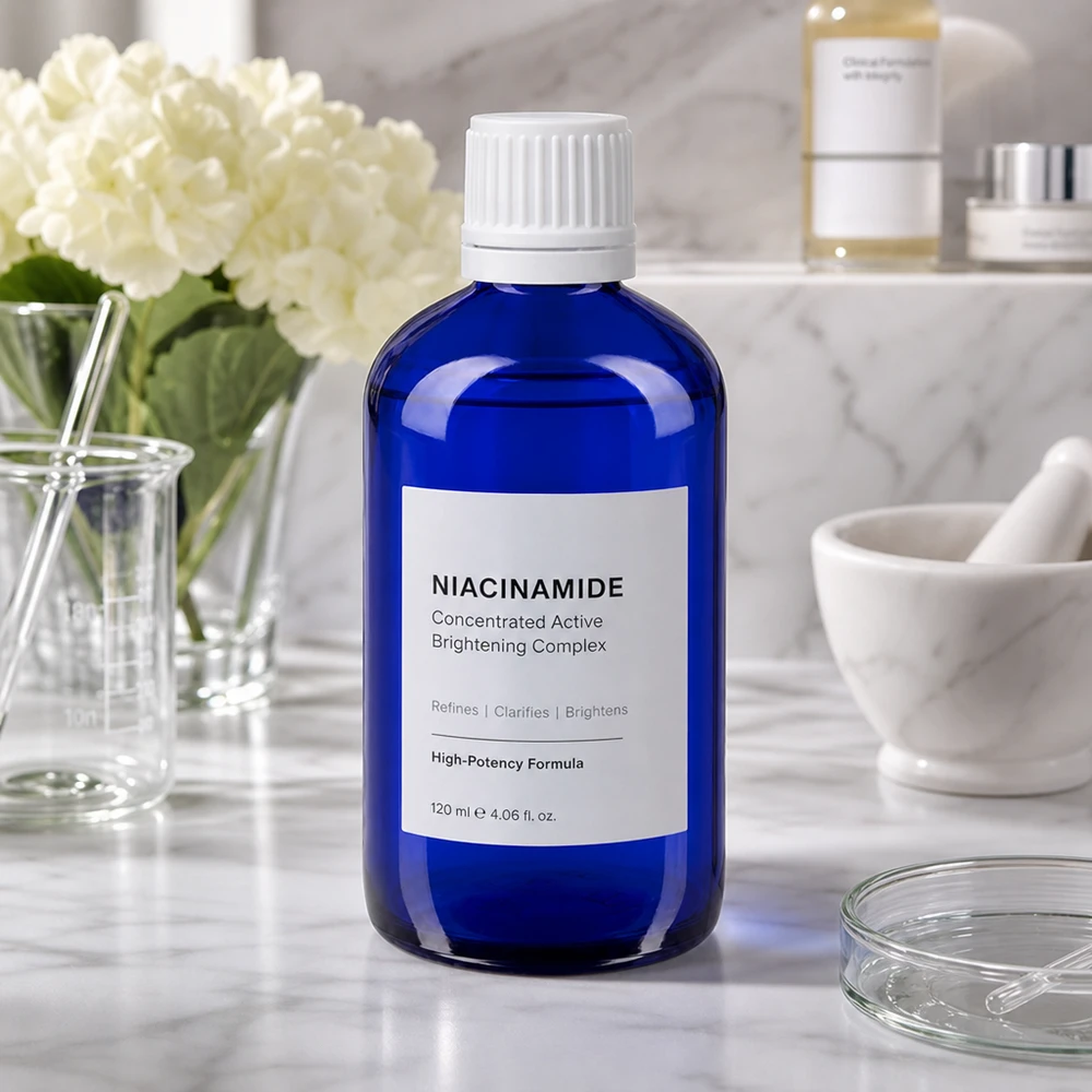 Apothekenflasche blau 20ml Tropfverschluss weiß Kindersicherung Standard Hochwertige blaue Glasflasche 20ml mit STD KiSi Tropfeinsatz 1,2mm für empfindliche Wirkstoffe