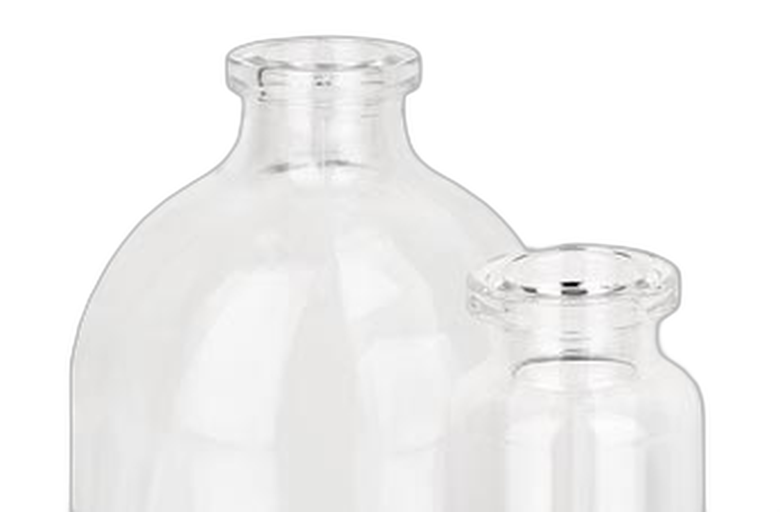 Injektionsflaschen aus Klarglas 5- 100 ml
