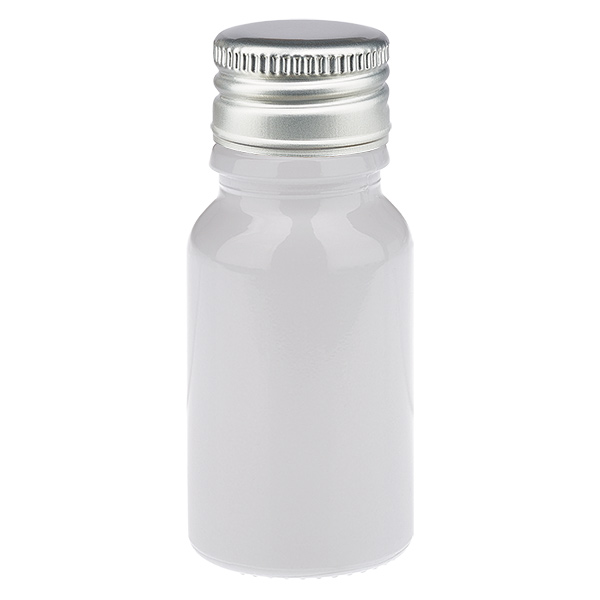 10ml Flasche 11mm Schraubverschluss Alu-Silber Standard WhiteLine UT18/10