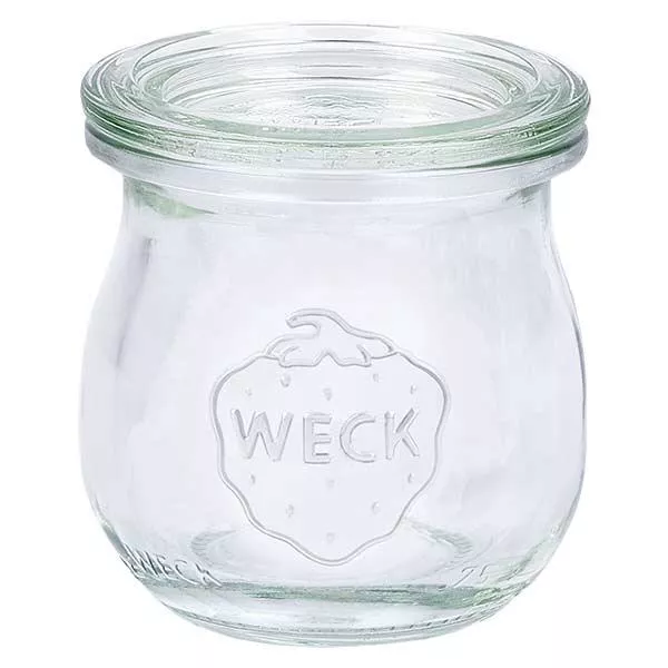 75ml Tulpenglas mit Glasdeckel WECK RR40 75ml Tulpenglas mit Glasdeckel WECK RR40