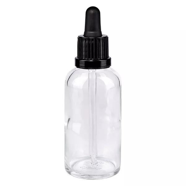 50ml Pipettenflasche schwarz Originalitätsverschluss ClearLine UT18/50