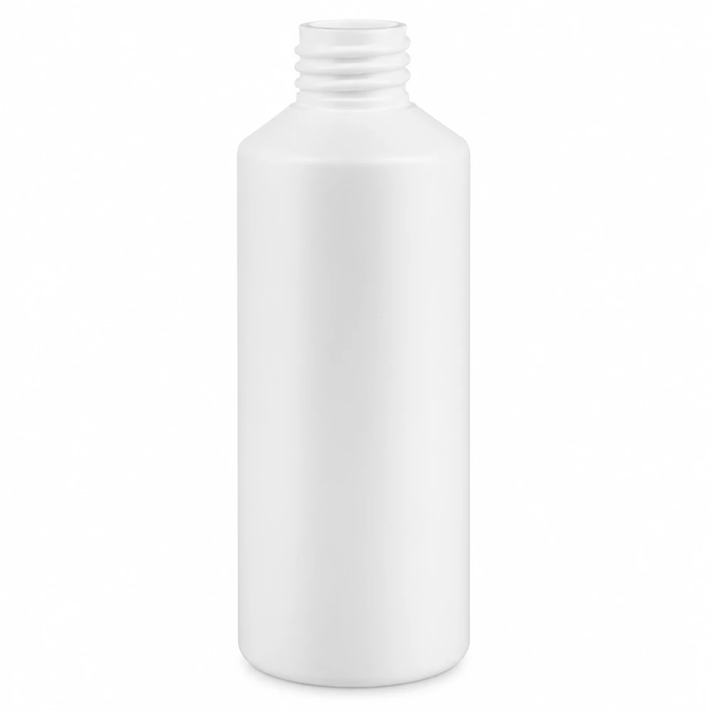 Apothekenflasche HDPE 100ml weiß, ohne Verschluss Apothekenflasche 100ml HDPE in Weiß robust und chemikalienbeständig ohne Deckel