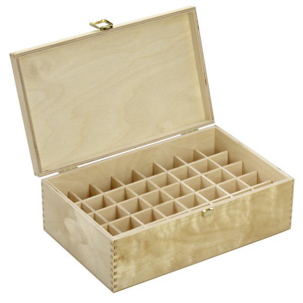 Holzbox Grösse 20 aus hellem Birkenholz