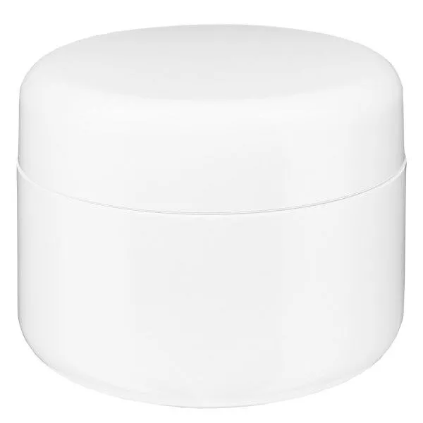 Cremedose Softline weiß 50ml mit Schraubverschluss Cremedose Softline weiß 50ml mit Schraubverschluss