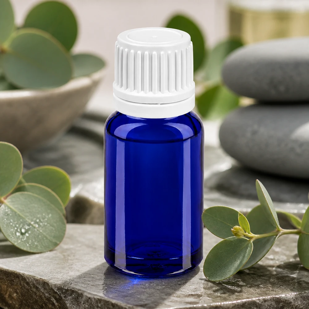 10ml Flasche 11mm Schraubverschluss weiß Originalitätsverschluss BlueLine UT18/10