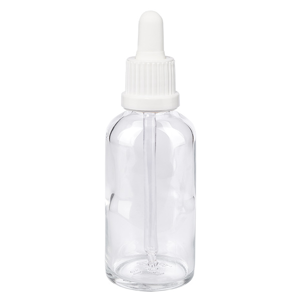 50ml Pipettenflasche weiß Originalitätsverschluss ClearLine UT18/50 50ml Pipettenflasche weiß Originalitätsverschluss ClearLine UT18/50