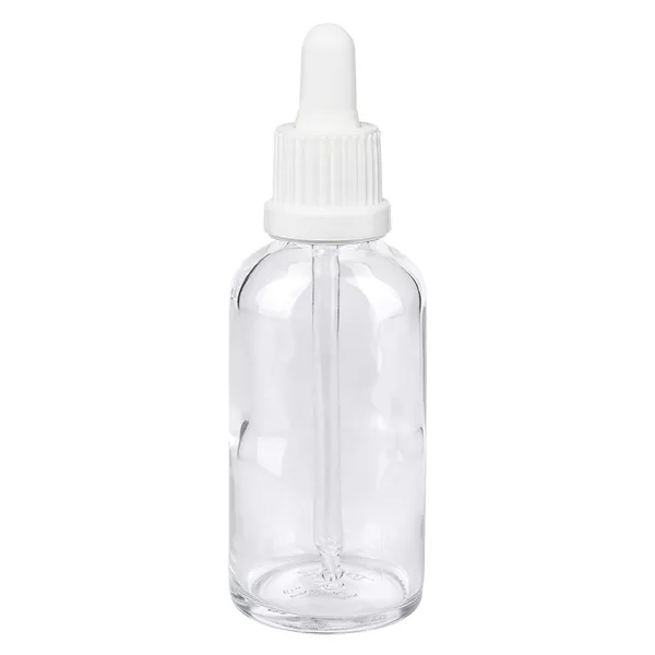 50ml Pipettenflasche weiß Originalitätsverschluss ClearLine UT18/50