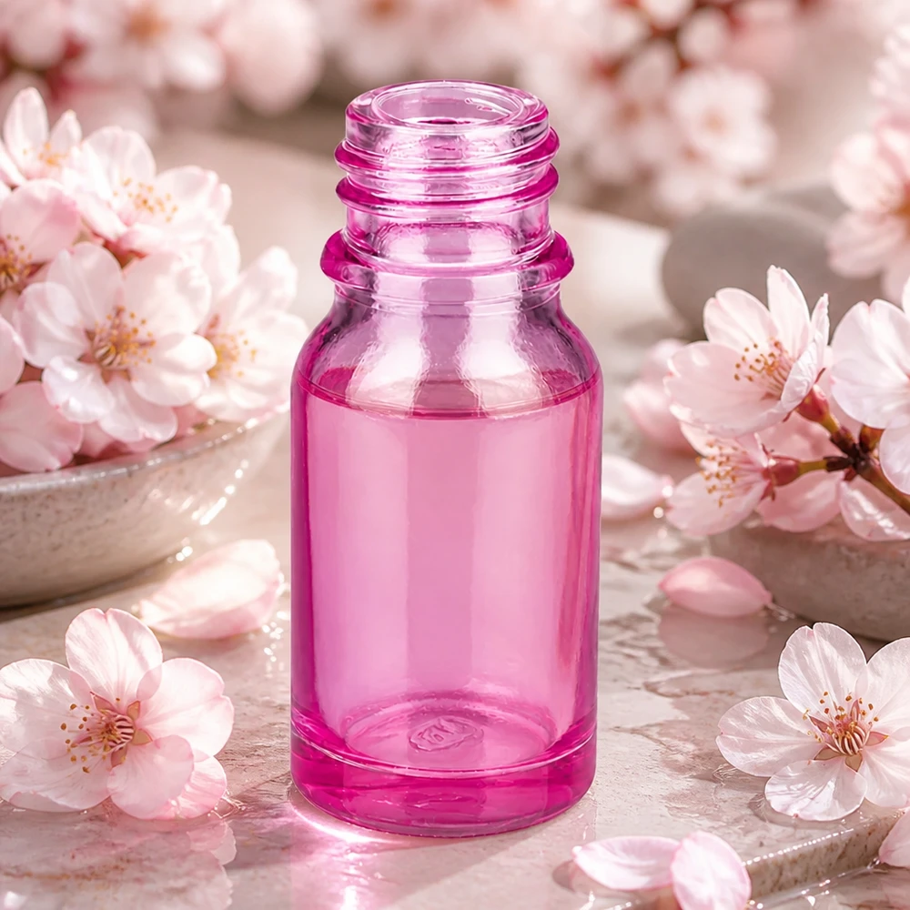 Leichte 10ml Apothekenflasche PurpleLine UT18/10 UNiTWIST mit ergonomischer Form für mobile Anwendung