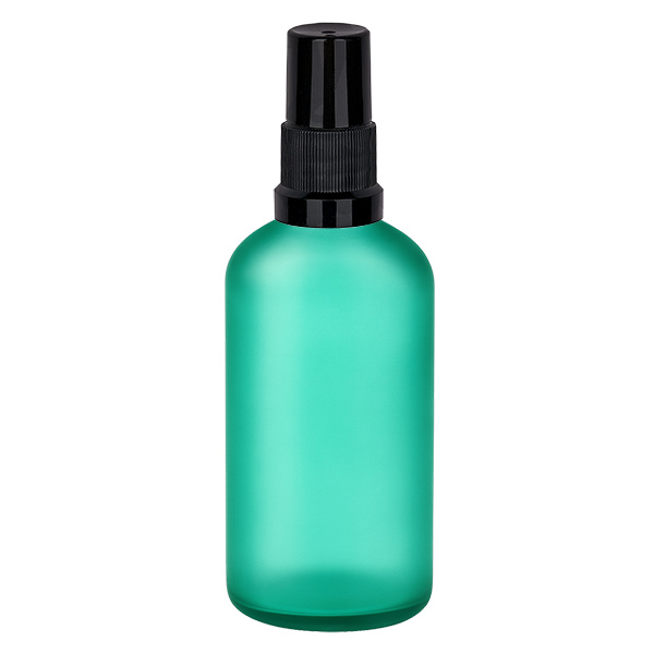 100ml Sprayflasche schwarz Standardverschluss GreenLine UT18/100