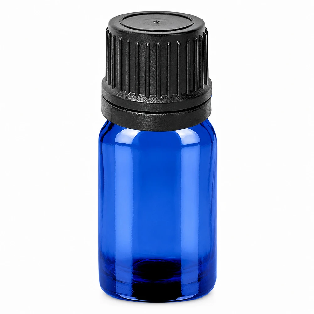 5ml Tropfflasche 1mm schwarz Originalitätsverschluss BlueLine UT18/5