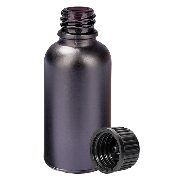 30ml Flasche 11mm Schraubverschluss schwarz Standard BlackLine UT18/30 30ml Flasche 11mm Schraubverschluss schwarz Standard BlackLine UT18/30