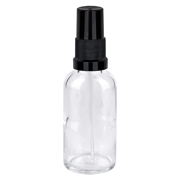 30ml Sprayflasche schwarz Standardverschluss ClearLine UT18/30 30ml Sprayflasche schwarz Standardverschluss ClearLine UT18/30