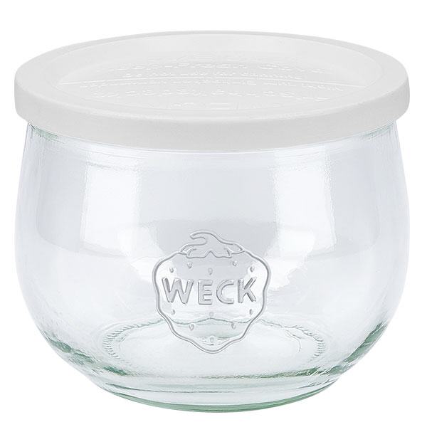 580ml Tulpenglas mit Frischedeckel WECK RR100