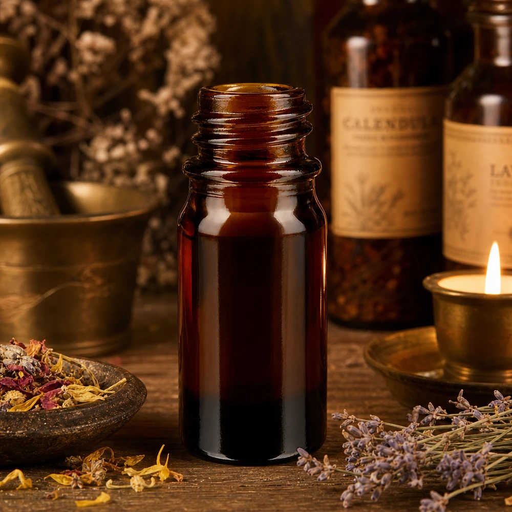 Tropfflasche 5 ml DIN 18 aus Braunglas Traditionelle braune 5ml Apothekenflasche ApoGlas für Tinkturen und homöopathische Mittel