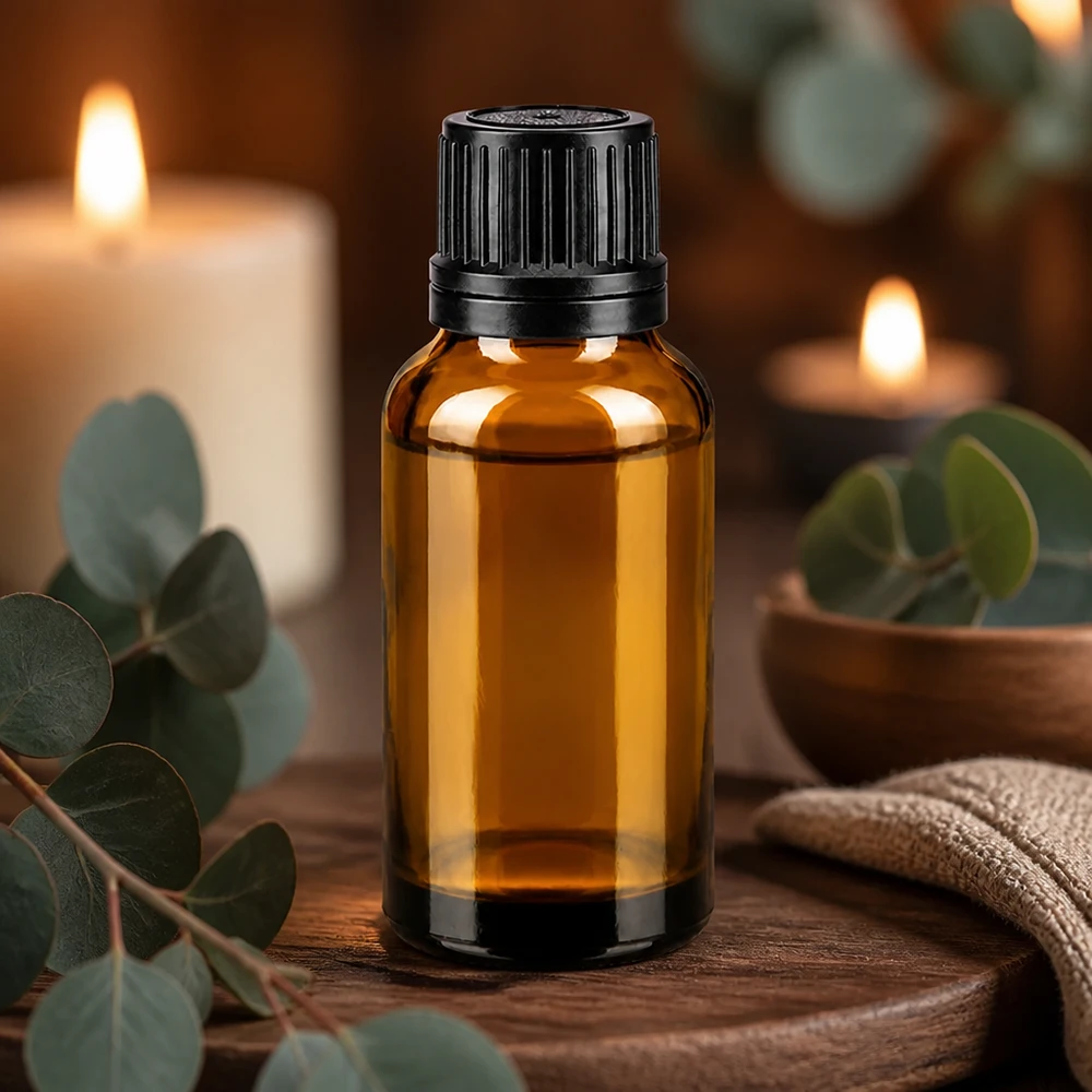 Kompakte 20ml Dosierflasche ApoGlas braun mit präziser 1mm Tropfeinlage