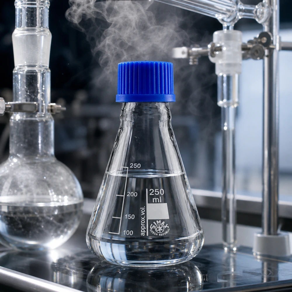 Laborkolben 250ml mit engem Hals zur Minimierung von Verdunstung und Kontamination