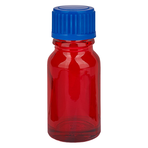 10ml Flasche 11mm Schraubverschluss blau Standard RedLine UT18/10 10ml Flasche 11mm Schraubverschluss blau Standard RedLine UT18/10