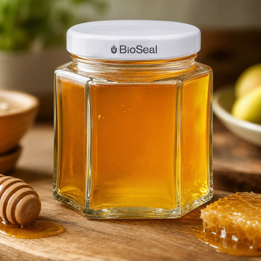 47ml Hexaglas mit BioSeal Deckel weiß UNiTWIST 47ml Hexaglas mit BioSeal Deckel weiß UNiTWIST