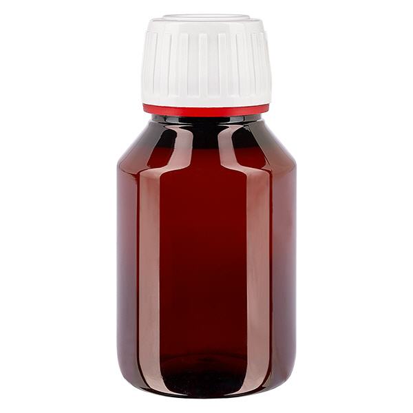 PET Flasche 50ml mit weißem KlappVerschluss PET Flasche 50ml mit weißem KlappVerschluss