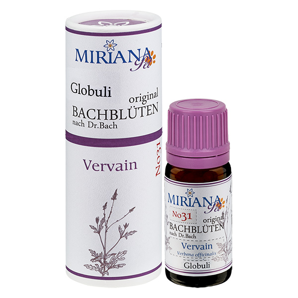 31 Vervain, 10g Globuli, MirianaPet