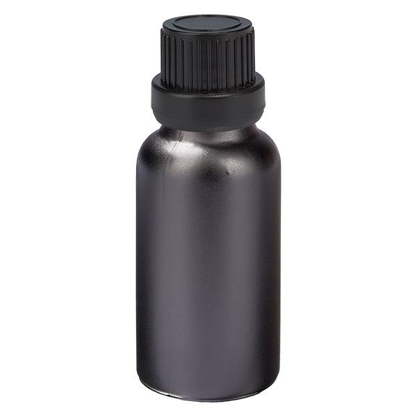 20ml Flasche 11mm Schraubverschluss schwarz Standard BlackLine UT18/20