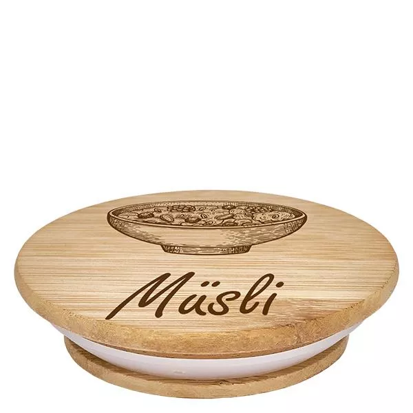 Holzdeckel "Müsli" für WECK RR100 Holzdeckel "Müsli" für WECK RR100