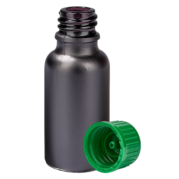 20ml Flasche 11mm Schraubverschluss grün Standard BlackLine UT18/20 20ml Flasche 11mm Schraubverschluss grün Standard BlackLine UT18/20