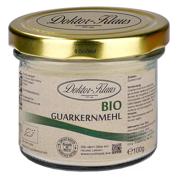 Guarkernmehl Bio 100g Doktor-Klaus noWaste Guarkernmehl Bio 100g Doktor-Klaus noWaste