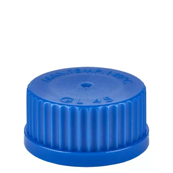 Schraubverschluss - Kappe GL 45 blau Schraubverschluss - Kappe GL 45 blau