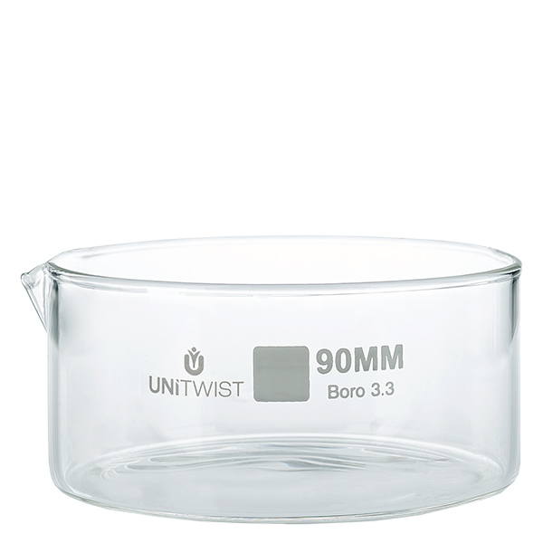 Kristallisierschale ø90mm Borosilikatglas UNiTWIST Kristallisierschale ø90mm Borosilikatglas UNiTWIST