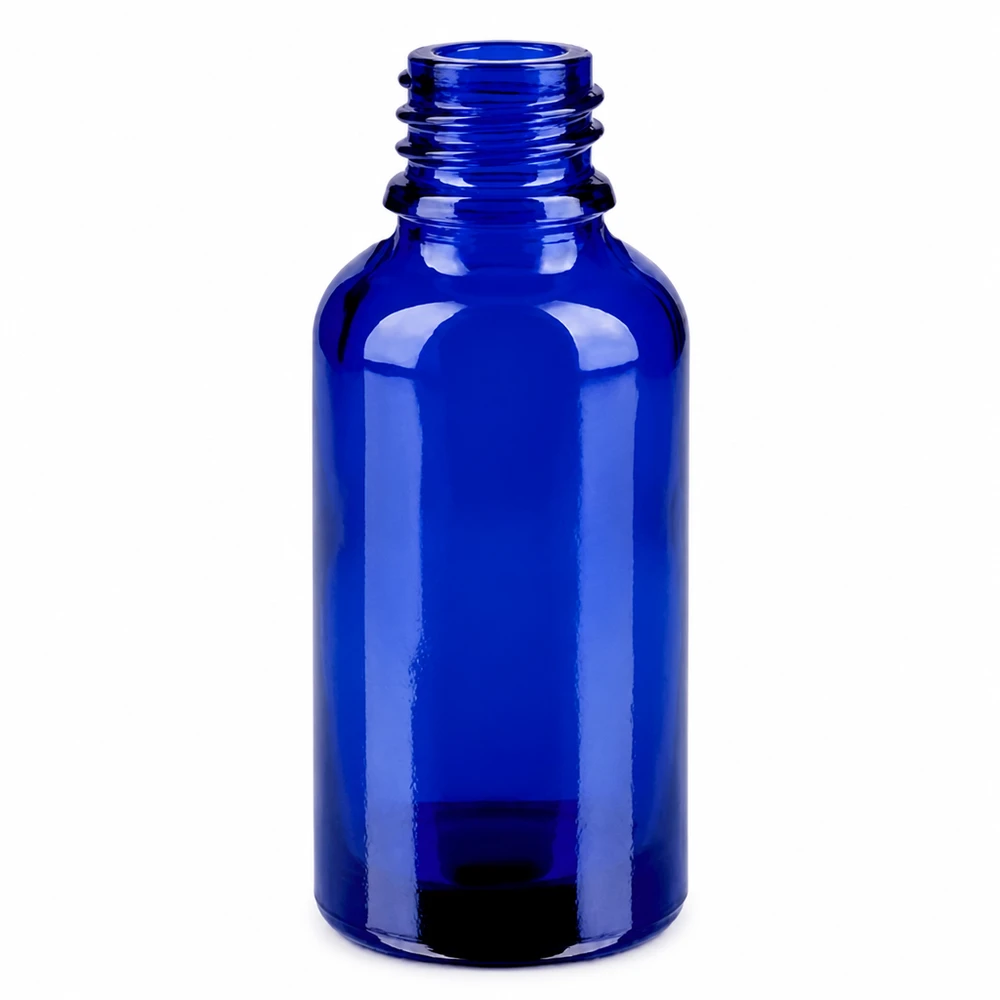 30ml Blauglasflasche mit Zerstäuber perfekt für DIY Kosmetik und Naturprodukte
