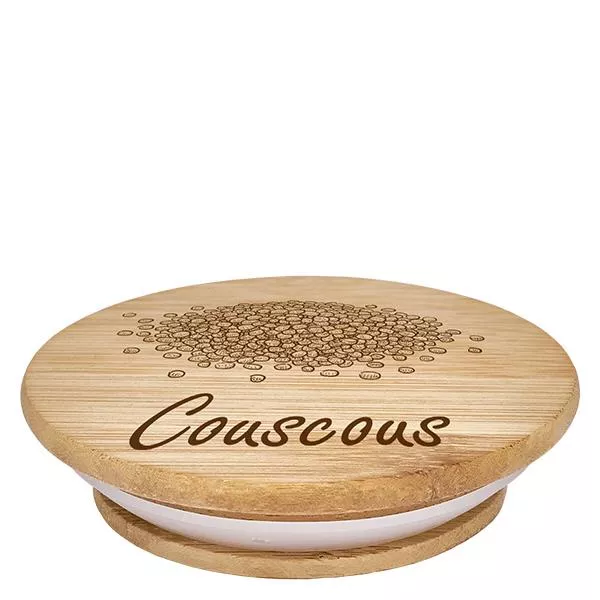 Holzdeckel "Couscous" für WECK RR100 Holzdeckel "Couscous" für WECK RR100