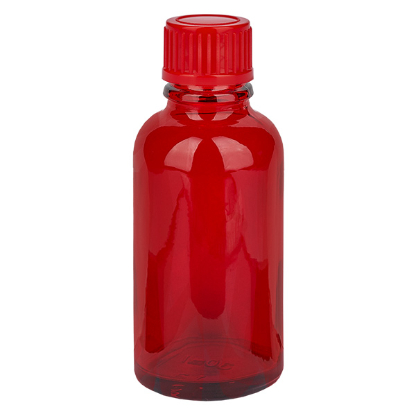 30ml Flasche 11mm Schraubverschluss rot Standard RedLine UT18/30