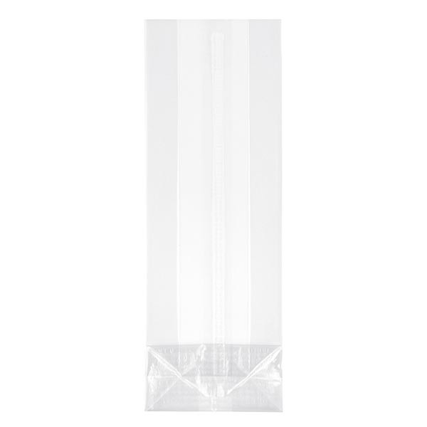 Bodenbeutel mit Siegelnaht (100er Pack) 90x280mm/40µm