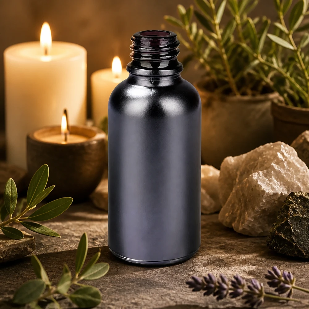 30ml Apothekerflasche BlackLine UT18/30 UNiTWIST Vielseitige BlackLine Apothekerflasche 30ml UT18/30 für Kosmetik Seren und flüssige Nahrungsergänzung