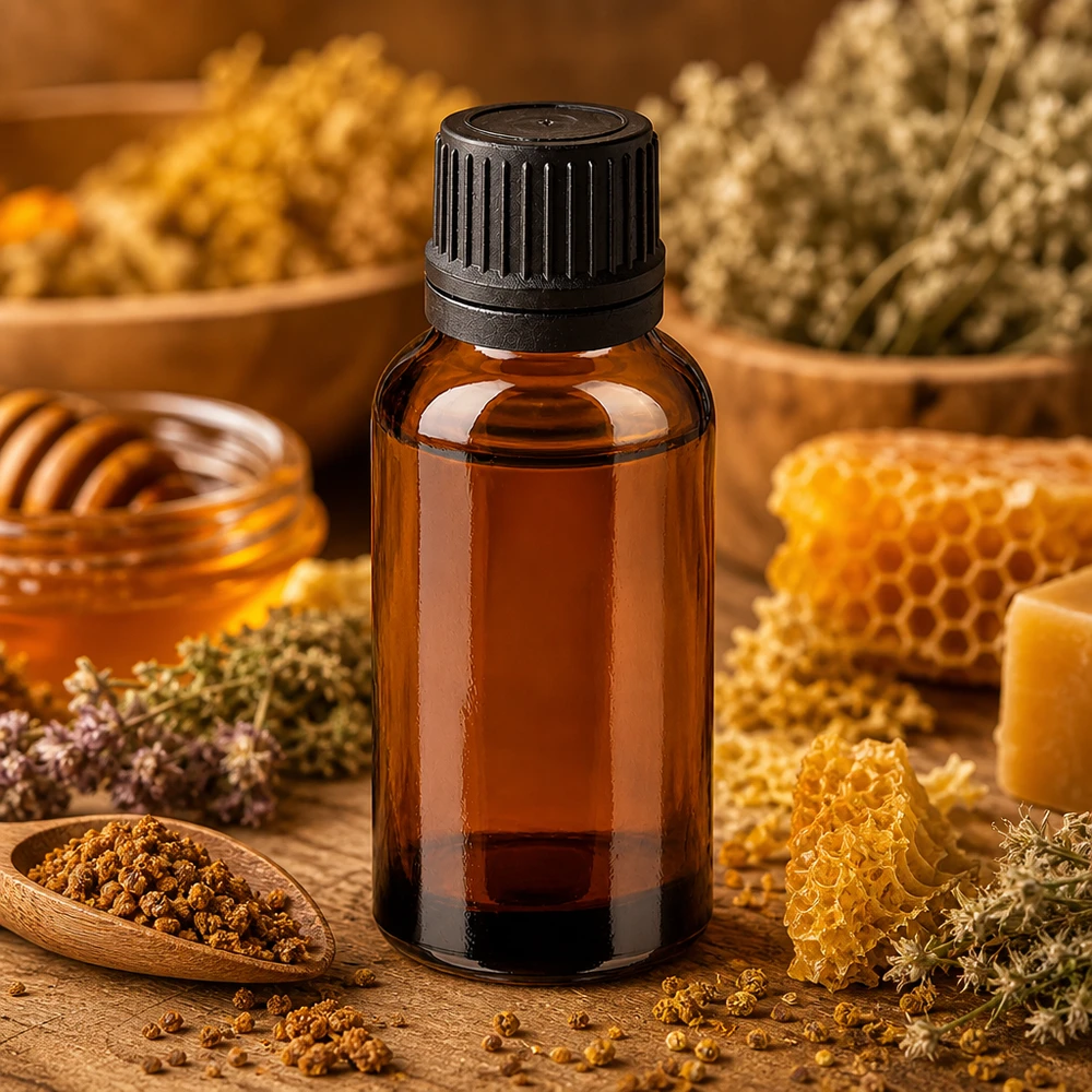 30ml Tropfflasche 1mm schwarz Originalitätsverschluss BrownLine UT18/30 30ml Tropfflasche mit UT18 Gewinde und robustem Glas für langfristige Lagerung von Ölen