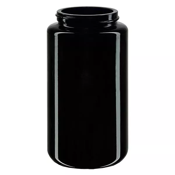 Weithalsdose Violettglas 200ml, ohne Deckel Weithalsdose Violettglas 200ml, ohne Deckel