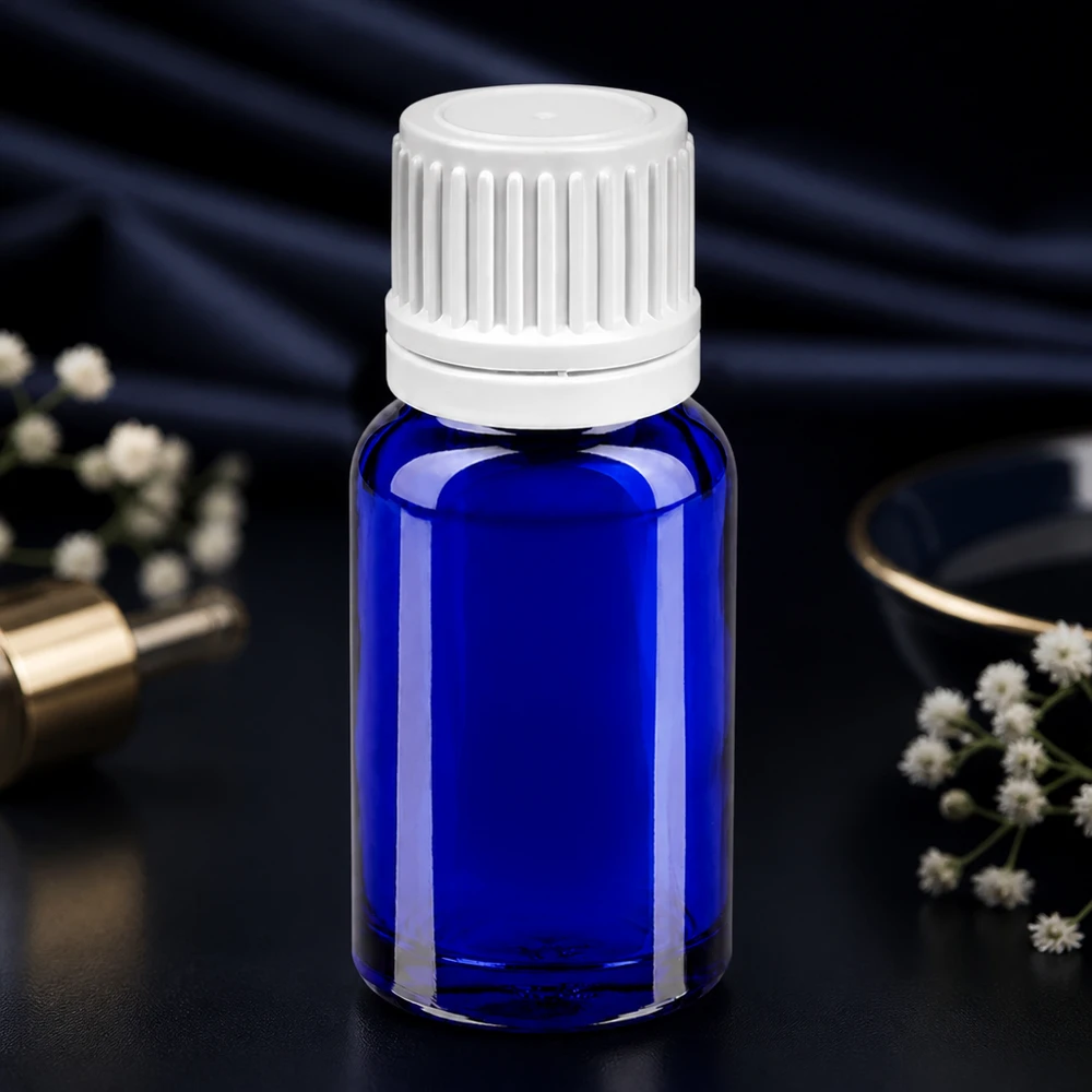 10ml Flasche 11mm Schraubverschluss weiß Originalitätsverschluss BlueLine UT18/10