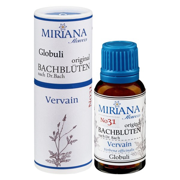 31 Vervain, 20g Bach-Globuli, MirianaFlowers