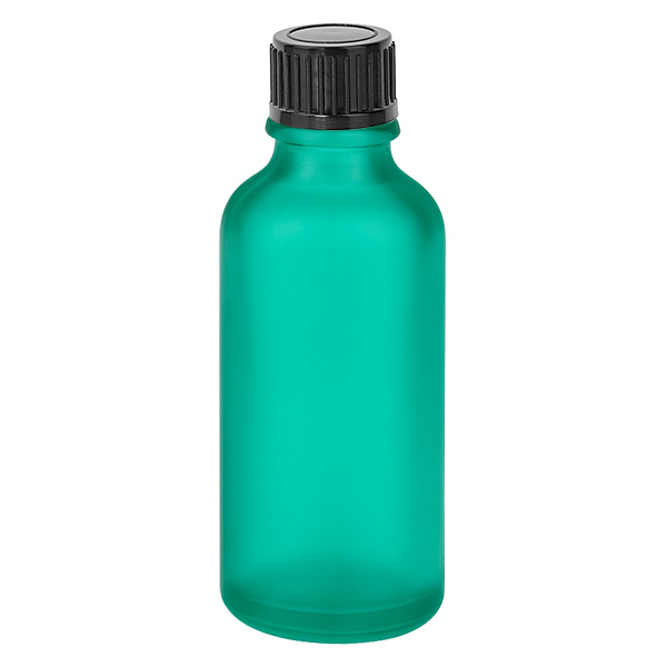 50ml Flasche 11mm Schraubverschluss schwarz Standard GreenLine UT18/50 50ml Flasche 11mm Schraubverschluss schwarz Standard GreenLine UT18/50