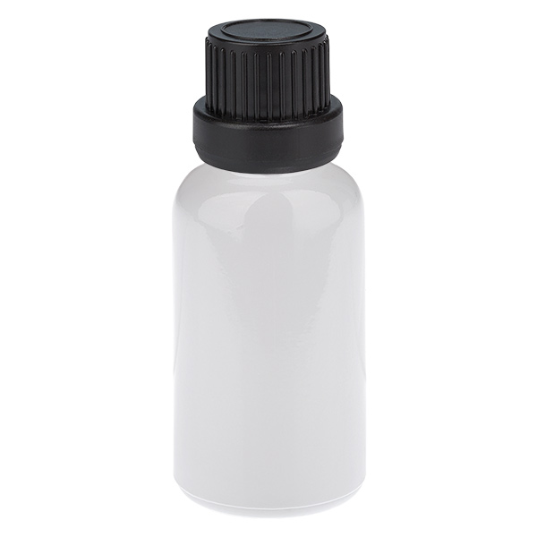 20ml Flasche 11mm Schraubverschluss schwarz Originalitätsverschluss WhiteLine UT18/20