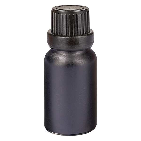 10ml Tropfflasche 2mm Originalitätsverschluss BlackL. UT18/10 10ml Tropfflasche 2mm Originalitätsverschluss BlackL. UT18/10