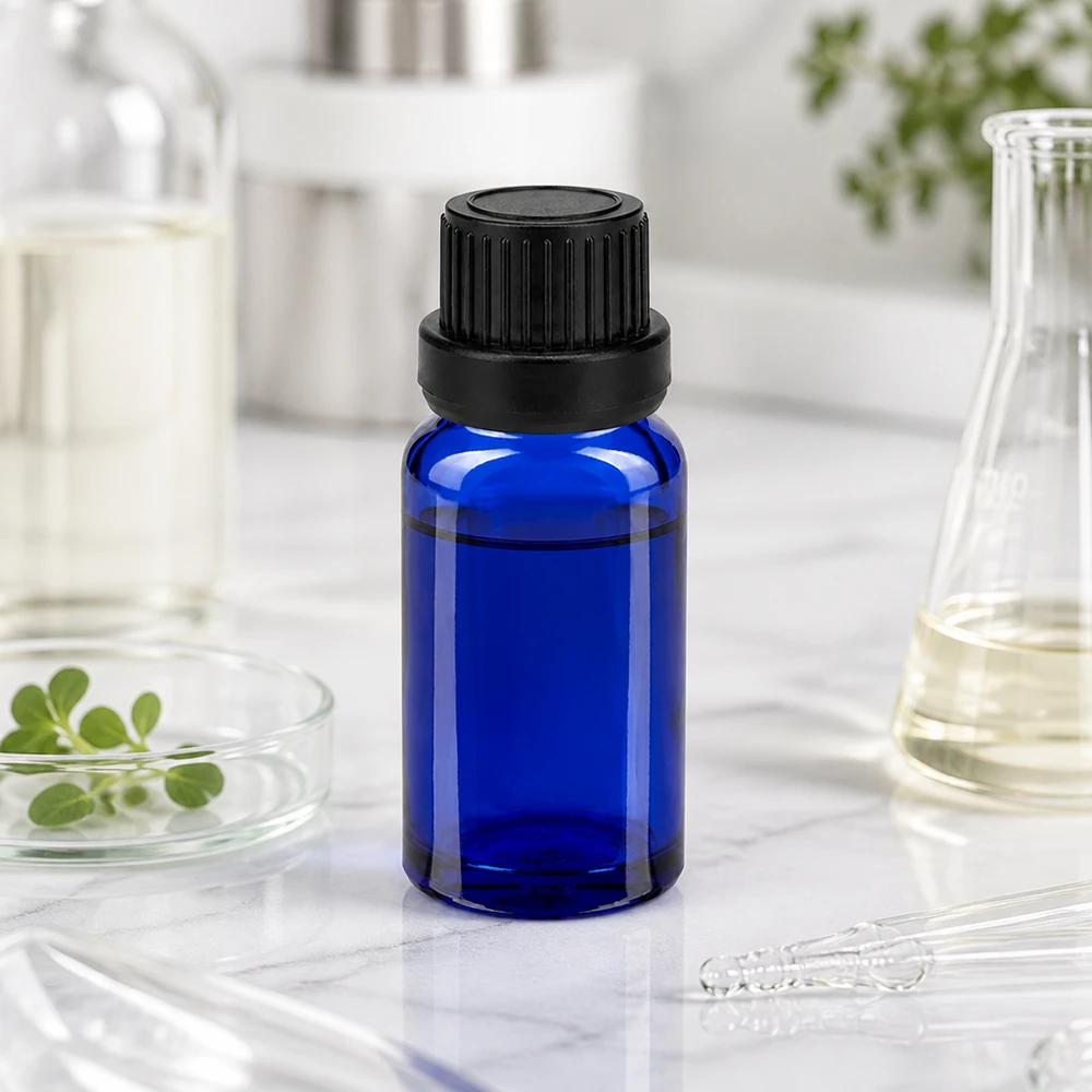 10ml Flasche 11mm Schraubverschluss schwarz Originalitätsverschluss BlueLine UT18/10