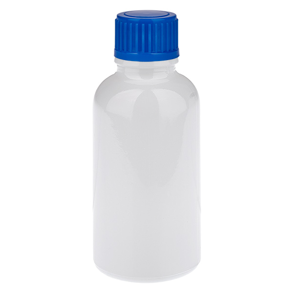 30ml Flasche 11mm Schraubverschluss blau Standard WhiteLine UT18/30