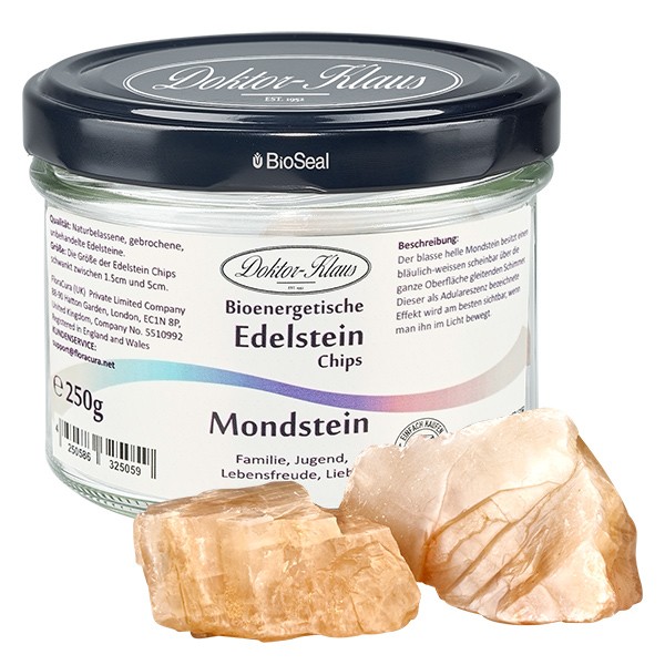 Mondstein Natur Edelsteine Doktor-Klaus noWaste Mondstein Natur Edelsteine Doktor-Klaus noWaste