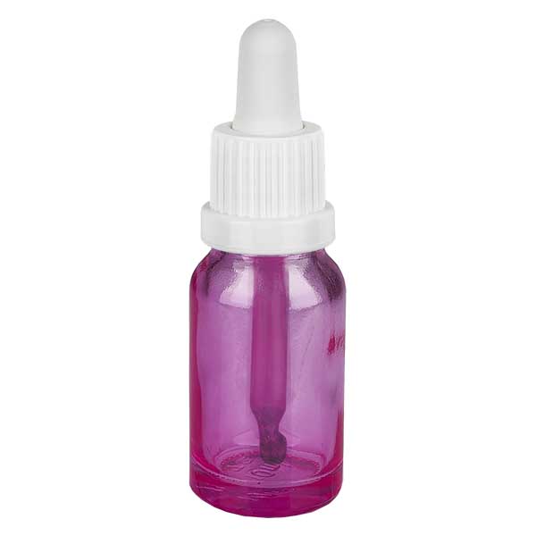 10ml Pipettenflasche weiss Originalität Schraubverschlusserschluss  PurpleLine UT18/10