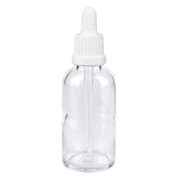 30ml Pipettenflasche weiß Originalitätsverschluss ClearLine UT18/30