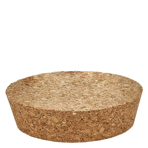 WECK Korken RR80 für 75mm Öffnung aus Naturkork braun rund 72-82mm Durchmesser 20mm Höhe Verschluss