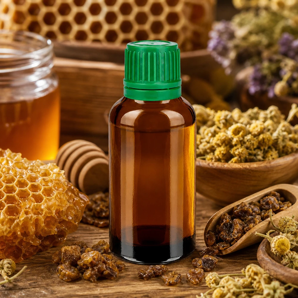 Praktische 30ml Mehrzweckflasche aus Braunglas für Kosmetik und pharmazeutische Produkte