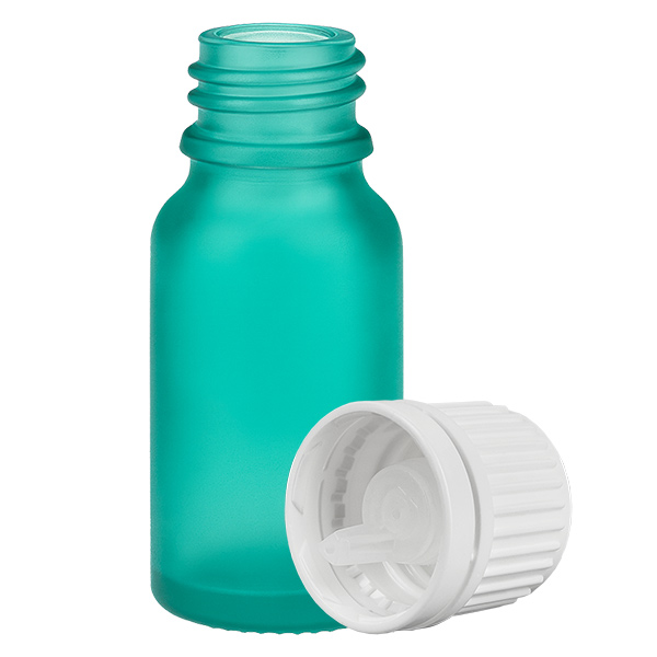 10ml Tropfflasche 0.7mm weiß Originalitätsverschluss GreenLine UT18/10